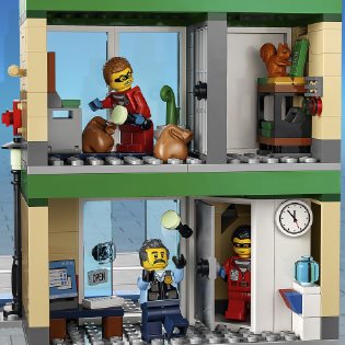 LEGO City 60317 Policejní honička v bance 