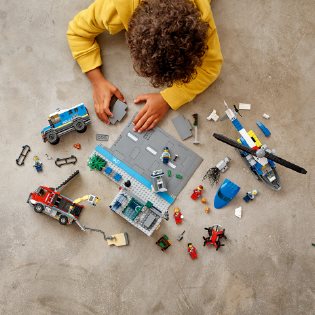LEGO City 60317 Policejní honička v bance 