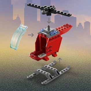 LEGO City 60318 Firefighting Helicopter LEGO City 60318 Firefighting Helicopter