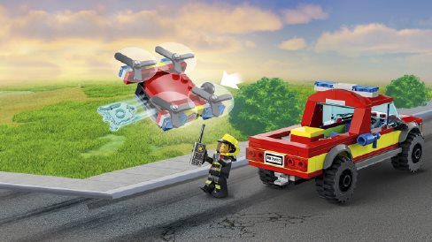 LEGO City 60319 Hasiči a policejní honička