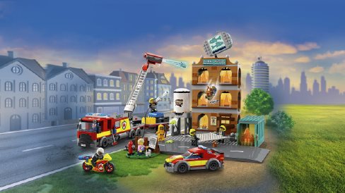 LEGO City 60321 Fire station