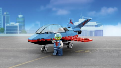 LEGO City 60323 Kaskadérské letadlo