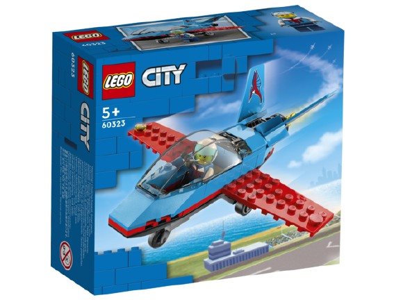 LEGO City 60323 Kaskadérské letadlo