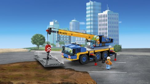 LEGO City 60324 Pojízdný jeřáb