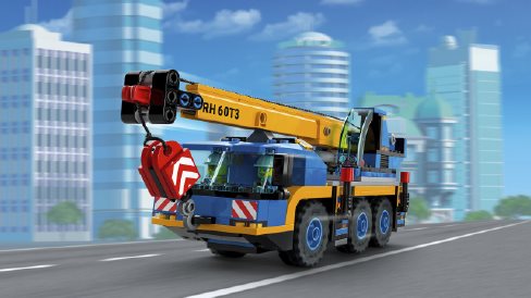 LEGO City 60324 Pojízdný jeřáb