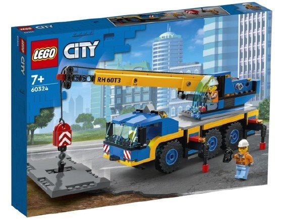LEGO City 60324 Pojízdný jeřáb
