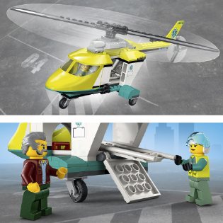 LEGO City 60343 Přeprava záchranářského vrtulníku LEGO City 60343 Přeprava záchranářského vrtulníku