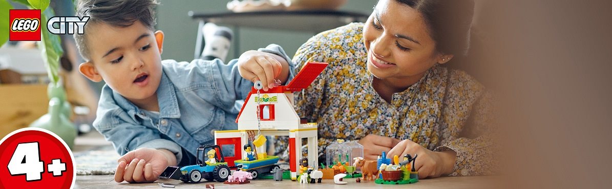 LEGO Stadt 60346 Scheune und Nutztiere 