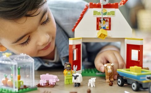 LEGO Stadt 60346 Scheune und Nutztiere 