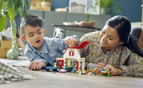 LEGO Stadt 60346 Scheune und Nutztiere 