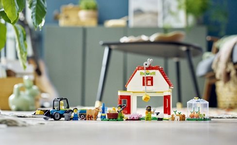 LEGO Stadt 60346 Scheune und Nutztiere 