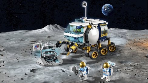 Lego City Lunar Roving Vehicle 60348 Outer Space Toy, Nasa Inspired Set For  Kids 6 Plus Years Old With 3 Astronaut Minifigures - Blocks - AliExpress