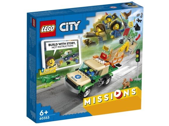 LEGO® City 60353 Rescue Missions in the Wilderness LEGO® City 60353 Rescue Missions in the Wilderness