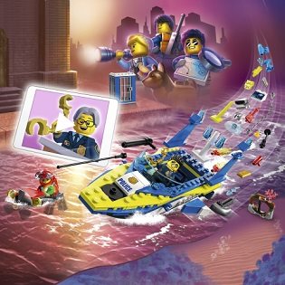 LEGO City 60355 Coast Guard Detective Mission LEGO City 60355 Coast Guard Detective Mission