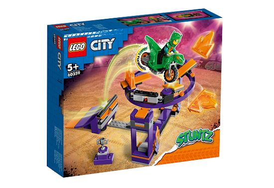 LEGO® City 60359 Stunt Challenge with ramp and hoop