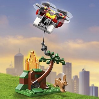LEGO City 60374 Fire Brigade Command Car 