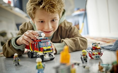 LEGO City 60374 Fire Brigade Command Car 