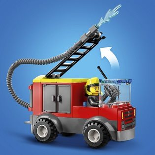 LEGO City 60375 Feuerwache und Feuerwehrauto