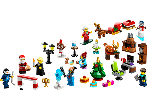 LEGO® City 60381 Adventný kalendár LEGO® City 2023