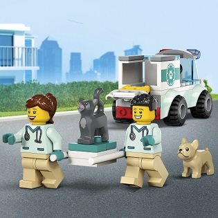 LEGO City 60382 Veterinary Ambulance