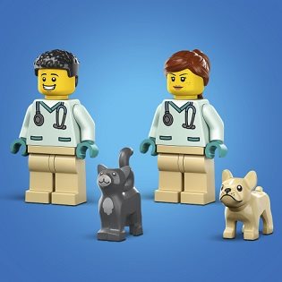 LEGO City 60382 Veterinary Ambulance