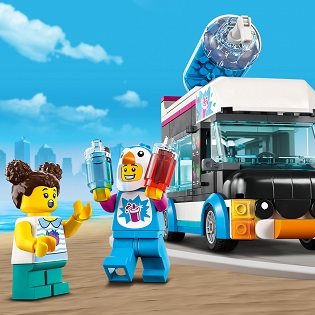 LEGO® City 60384 Penguin Ice Shard Van