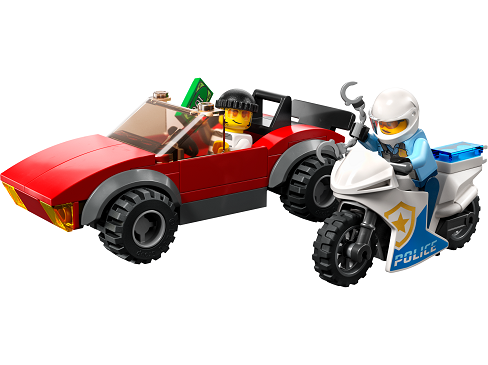LEGO® City 60392 Car chase with police motorbike