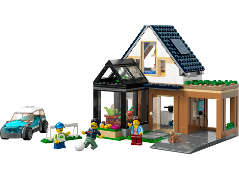 LEGO® City 60398 Familienhaus und Elektroauto