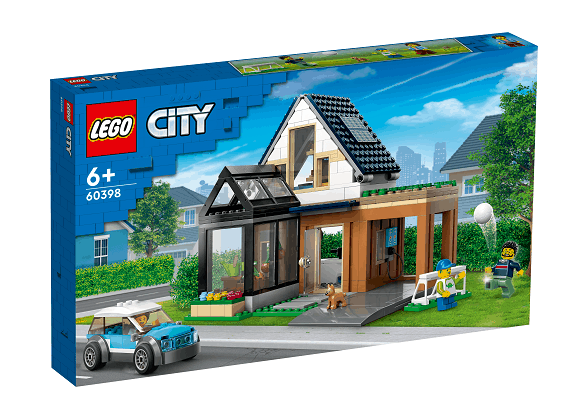 LEGO® City 60398 Familienhaus und Elektroauto