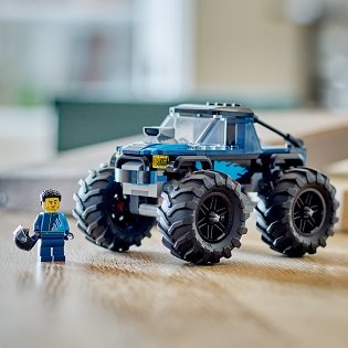 Stavebnica LEGO® City 60402 Modrý monster truck