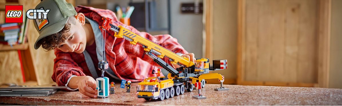 LEGO® City 60409 Sárga mobil építkezési daru