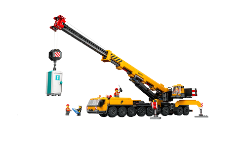 LEGO® City 60409 Gelber mobiler Baukran