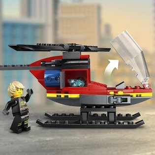 Stavebnica LEGO® City 60411 Hasičský záchranný vrtuľník