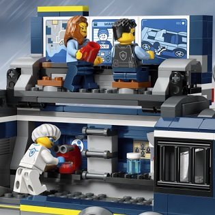 LEGO® City 60418 Mobilné kriminalistické laboratórium policajtov
