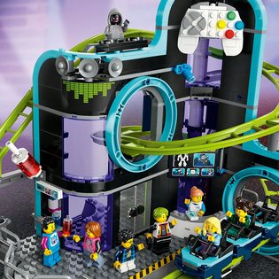 LEGO® City 60421 Achterbahn mit Roboter-Mech