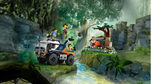 Stavebnica LEGO® City 60426 Terénne vozidlo na prieskum džungle