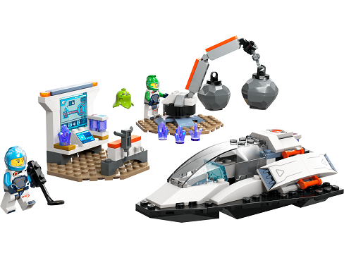 Stavebnica LEGO® City 60429 Vesmírna loď a objav asteroidu