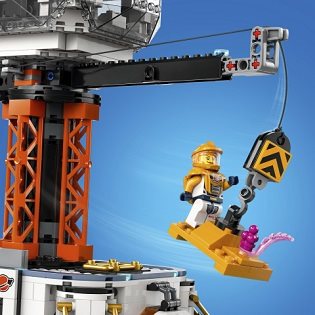 LEGO® City 60434 Vesmírna základňa a štartovacia rampa pre raketu