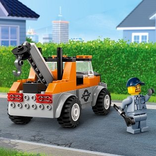LEGO® City 60435 Odťahové vozidlo a oprava športiaku