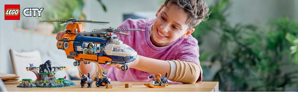LEGO® City 60437 Dschungelforscher-Hubschrauber