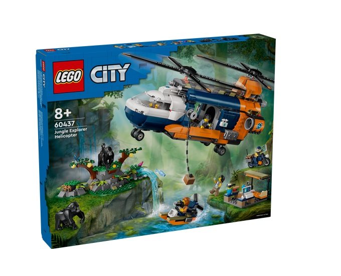 LEGO® City 60437 Dschungelforscher-Hubschrauber