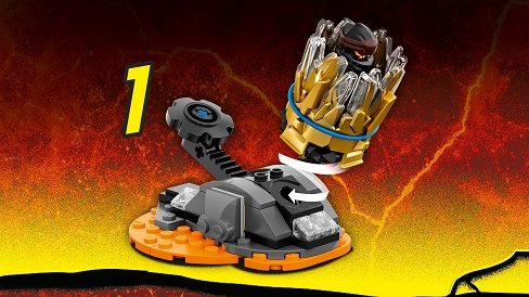 LEGO Ninjago 70685 Spinjitzu Burst - Cole 