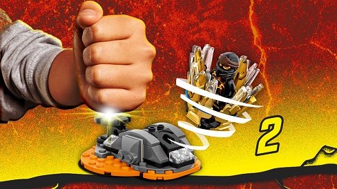 LEGO Ninjago 70685 Spinjitzu Burst - Cole 