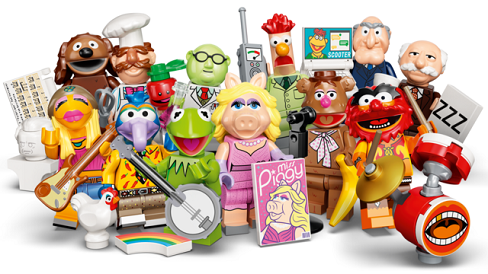LEGO Minifigures 71035 Balíček 6 Mupetů