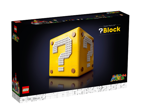 LEGO® 71395 Super Mario 64™: action brick with question mark