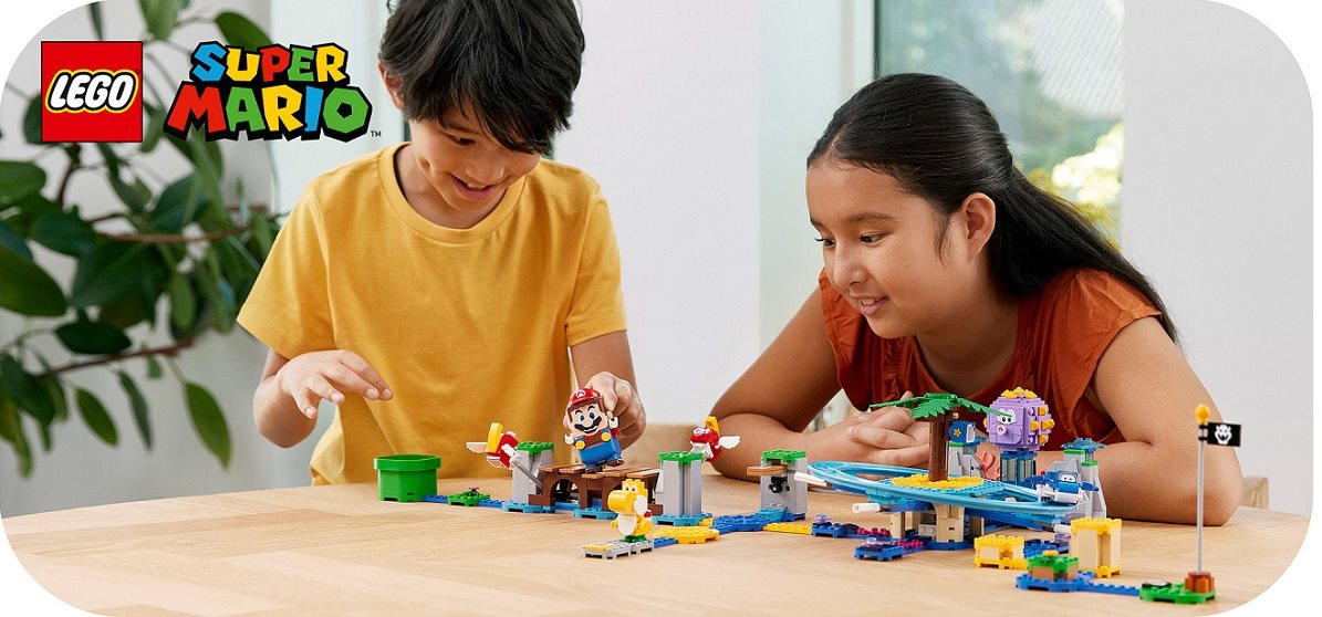 LEGO® Super Mario™ 71400 Beach Ride with Big Urchin