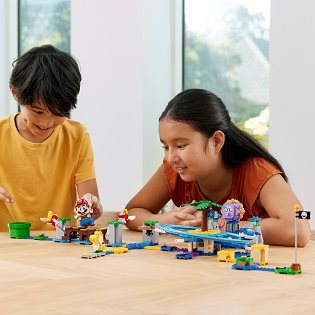 LEGO® Super Mario™ 71400 Beach Ride with Big Urchin