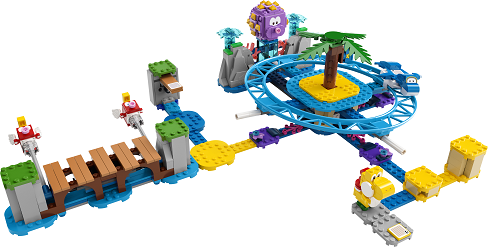 LEGO® Super Mario™ 71400 Beach Ride with Big Urchin