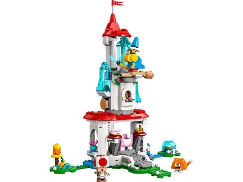 LEGO® Super Mario™ 71407 Katzen-Peach-Anzug und Eisturm Erweiterungsset