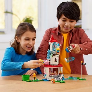 LEGO® Super Mario™ 71407 Katzen-Peach-Anzug und Eisturm Erweiterungsset